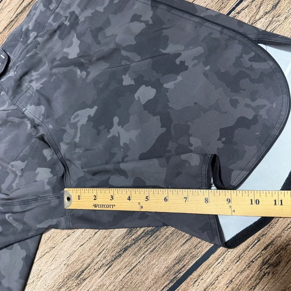 Tatami Grappling Shorts Men 36 XL Grey Camo BJJ MMA Jiu Jitsu Fight Wear